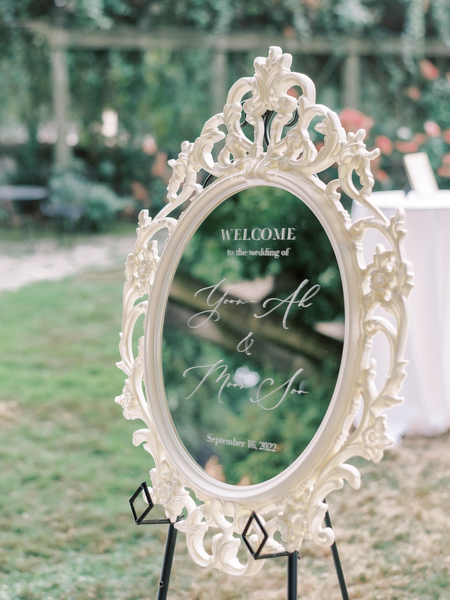 Mirror Signage